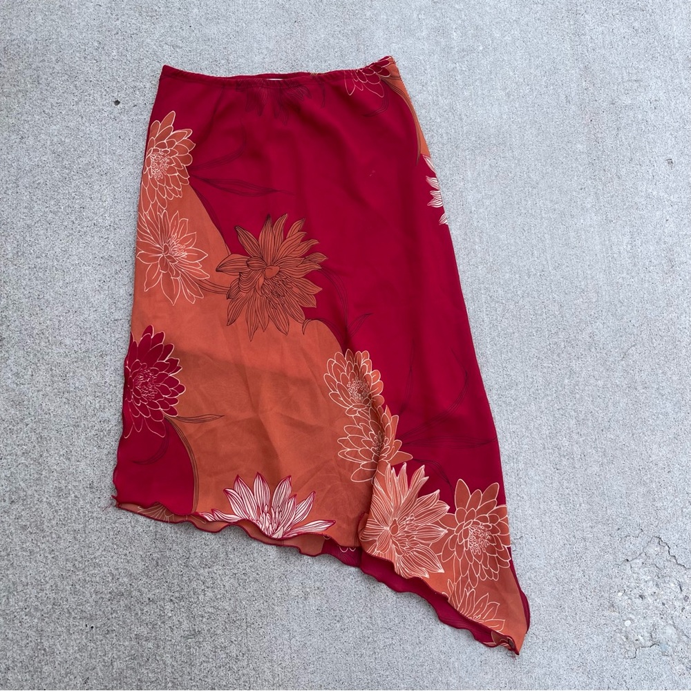 Y2K midi skirt